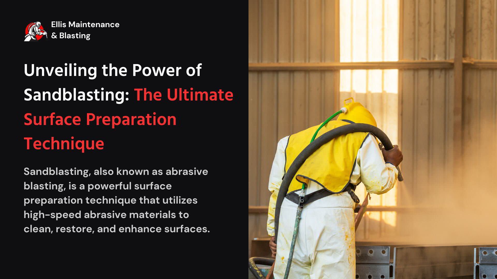 Sandblasting & Surface Prep in Irving, TX